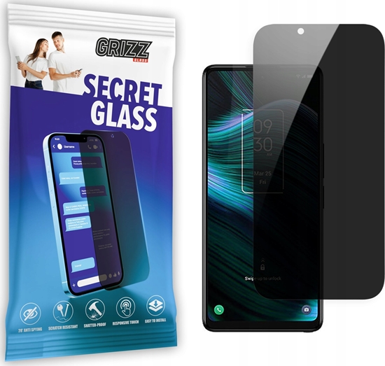Изображение GrizzGlass Szko prywatyzujce GrizzGlass SecretGlass do TCL Stylus