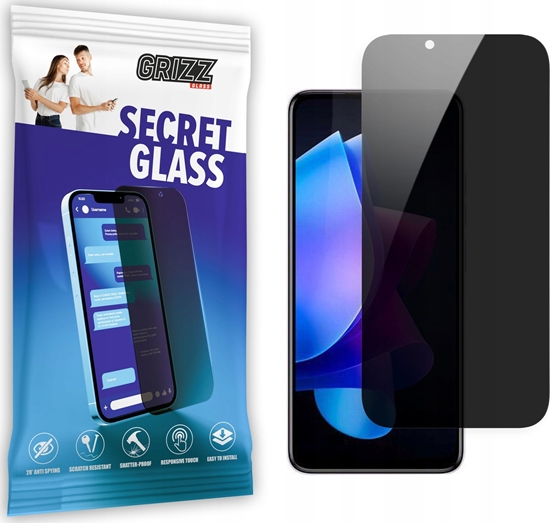 Изображение GrizzGlass Szko prywatyzujce GrizzGlass SecretGlass do Tecno Pop 7 Pro