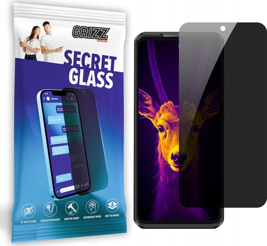 Изображение GrizzGlass Szko prywatyzujce GrizzGlass SecretGlass do Ulefone Armor 25T Pro