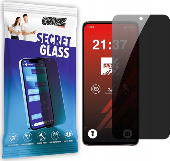 Изображение GrizzGlass Szko prywatyzujce GrizzGlass SecretGlass do Vivo Y37 Pro