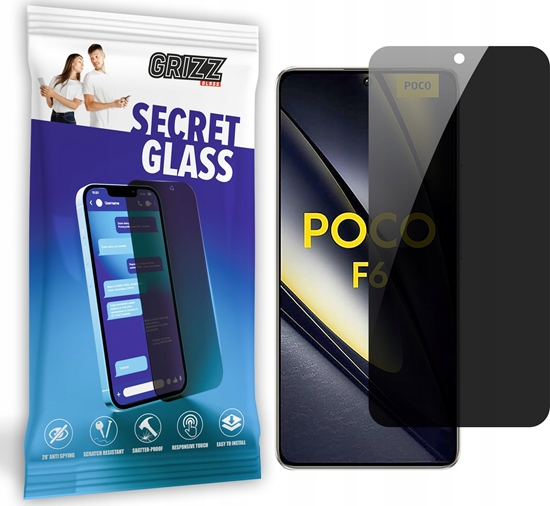 Изображение GrizzGlass Szko prywatyzujce GrizzGlass SecretGlass do Xiaomi POCO F6