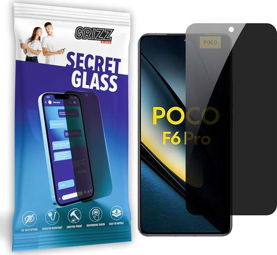 Изображение GrizzGlass Szko prywatyzujce GrizzGlass SecretGlass do Xiaomi POCO F6 Pro
