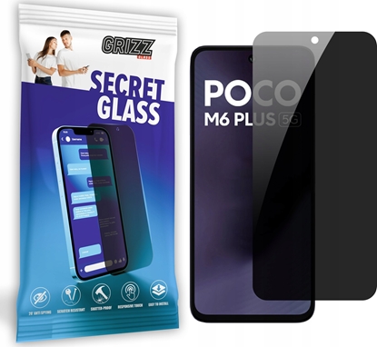 Изображение GrizzGlass Szko prywatyzujce GrizzGlass SecretGlass do Xiaomi POCO M6 Plus 5G