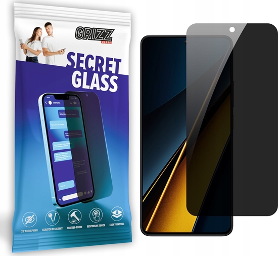 Изображение GrizzGlass Szko prywatyzujce GrizzGlass SecretGlass do Xiaomi Poco X6 Pro