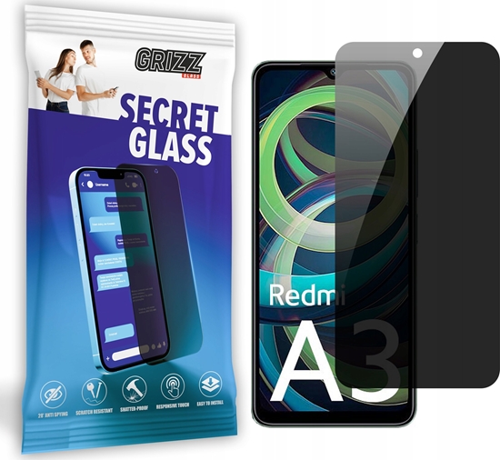 Изображение GrizzGlass Szko prywatyzujce GrizzGlass SecretGlass do Xiaomi Redmi A3