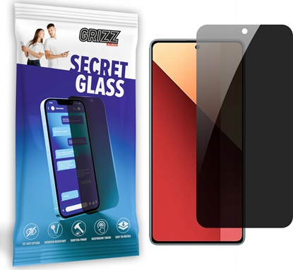 Изображение GrizzGlass Szko prywatyzujce GrizzGlass SecretGlass do Xiaomi Redmi Note 13 Pro 4G