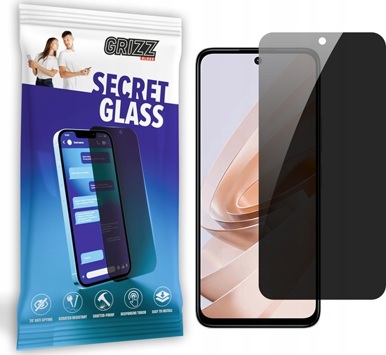 Изображение GrizzGlass Szko prywatyzujce GrizzGlass SecretGlass do Xiaomi Redmi Note 13R
