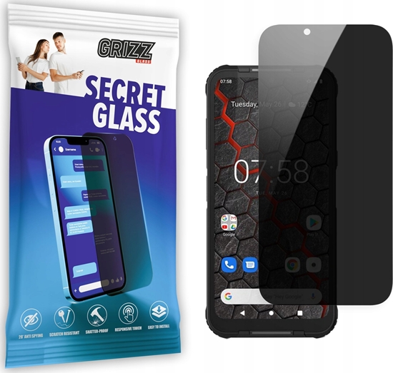 Изображение GrizzGlass Szko prywatyzujce GrizzGlass SecretGlass MyPhone Hammer 3 Plus
