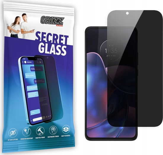 Изображение GrizzGlass Szko prywatyzujce GrizzGlass SecretGlass Motorola Edge (2022)