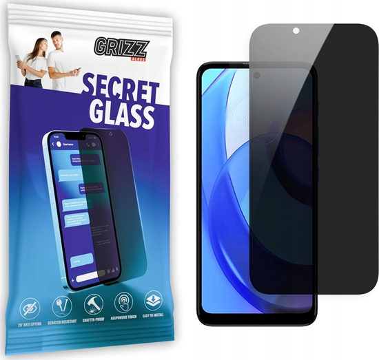 Изображение GrizzGlass Szko prywatyzujce GrizzGlass SecretGlass Motorola Moto E30