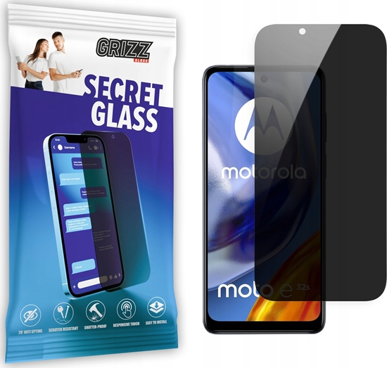 Изображение GrizzGlass Szko prywatyzujce GrizzGlass SecretGlass Motorola Moto E32s