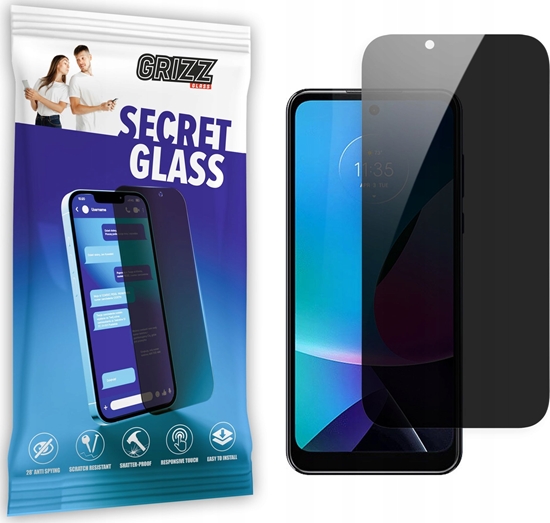 Изображение GrizzGlass Szko prywatyzujce GrizzGlass SecretGlass Motorola Moto G 5G