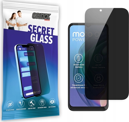 Изображение GrizzGlass Szko prywatyzujce GrizzGlass SecretGlass Motorola Moto G10 Power