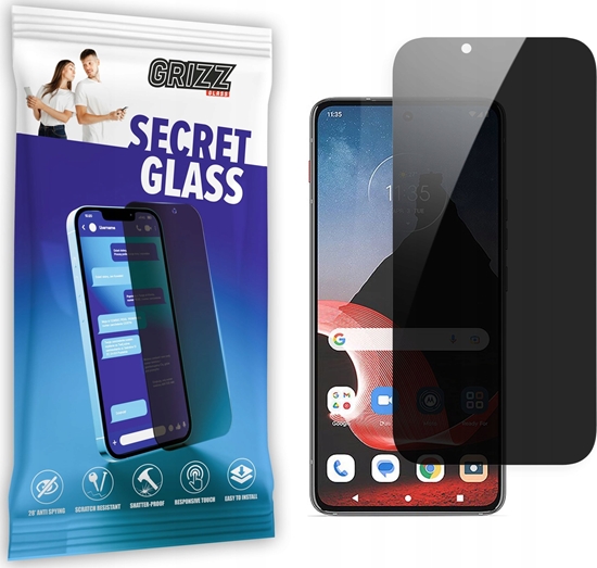 Изображение GrizzGlass Szko prywatyzujce GrizzGlass SecretGlass Motorola ThinkPhone
