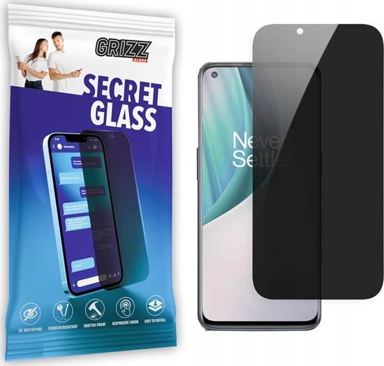 Изображение GrizzGlass Szko prywatyzujce GrizzGlass SecretGlass OnePlus Nord N10 5G