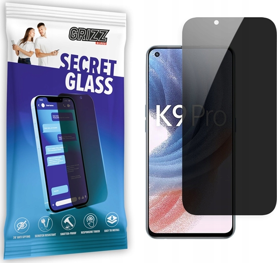 Изображение GrizzGlass Szko prywatyzujce GrizzGlass SecretGlass Oppo K9 Pro 5G