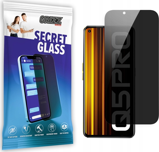 Изображение GrizzGlass Szko prywatyzujce GrizzGlass SecretGlass Realme Q5 Pro