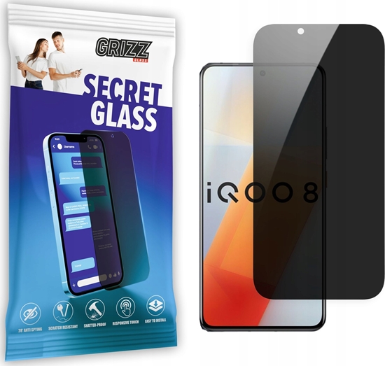 Изображение GrizzGlass Szko prywatyzujce GrizzGlass SecretGlass Vivo iQOO 8 5G