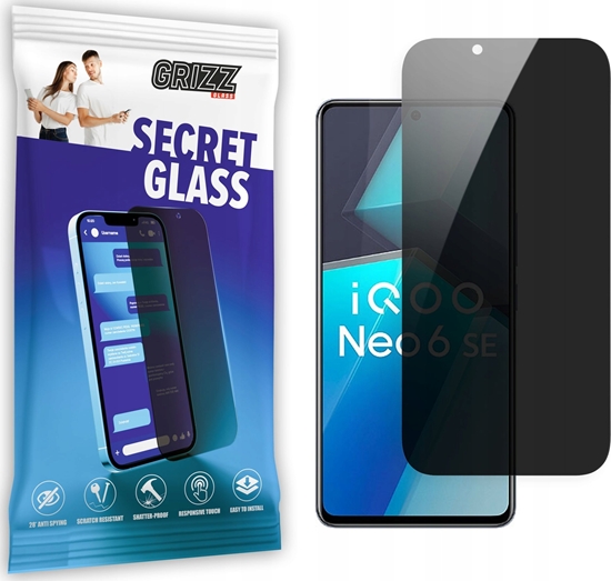Изображение GrizzGlass Szko prywatyzujce GrizzGlass SecretGlass vivo iQOO Neo 6 SE