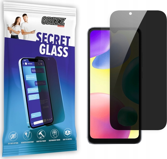 Изображение GrizzGlass Szko prywatyzujce GrizzGlass SecretGlass Xiaomi Redmi 10A