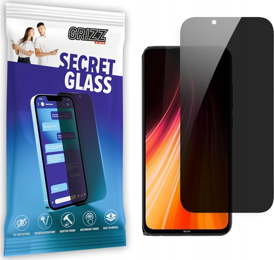 Picture of GrizzGlass Szko prywatyzujce GrizzGlass SecretGlass Xiaomi Redmi Note 8T
