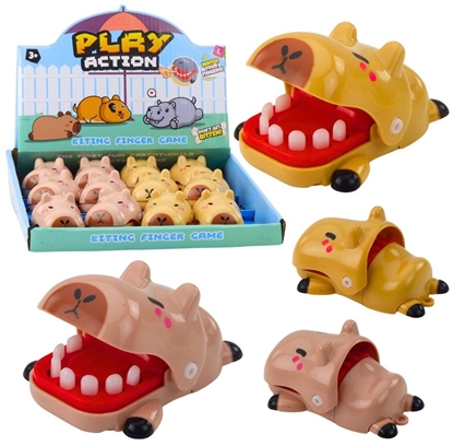 Attēls no Gryzca Kapibara Figurka Gra Zrcznociowa Mini Dentysta