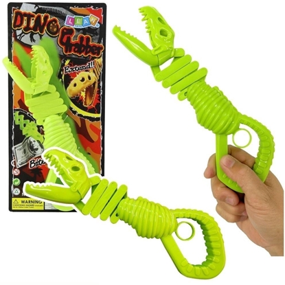 Attēls no Gryzcy szkielet dinozaura pistolet chwytak ziele