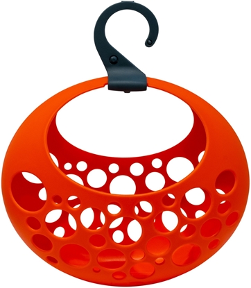 Picture of Grozins velas knagiem Love oranzs 29x13x31cm 8000303313663