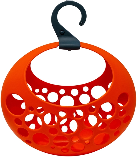 Picture of Grozins velas knagiem Love oranzs 29x13x31cm 8000303313663