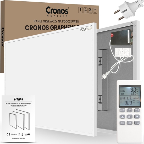 Изображение Grzejnik Cronos PANEL GRZEWCZY IR CRONOS GRAPHENE PRO CGP-900TP White