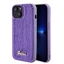 Attēls no Guess - Guess Sequin Script Logo Case for iPhone 15 Purple