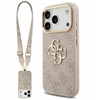 Picture of Guess 4G Big 4G Classic Logo Big Strap Metal Buttons Case for iPhone 17 Pro Pink