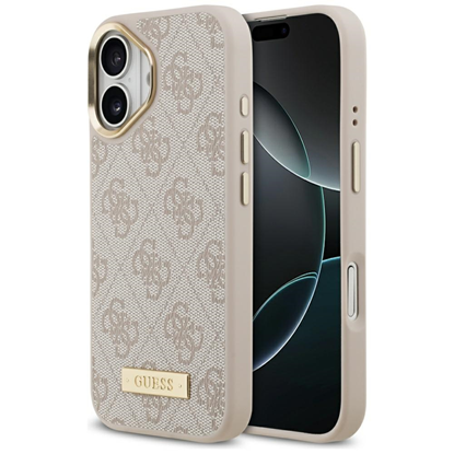 Attēls no Guess 4G Logo Plate MagSafe Case for iPhone 17 Pro