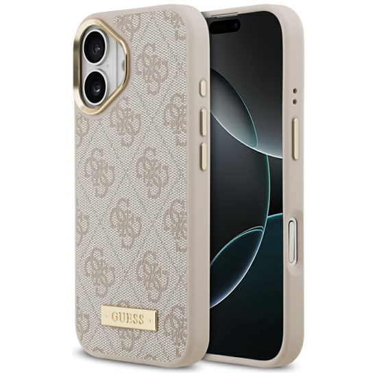 Picture of Guess 4G Logo Plate MagSafe Case for iPhone 17 Pro