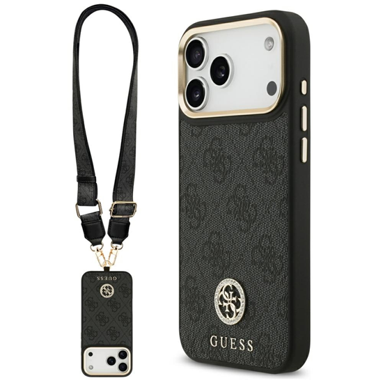 Picture of Guess 4G Srtass Logo & Big Strap Metal Buttons Mag