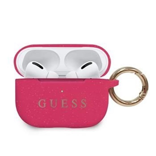 Picture of Guess - AirPods Pro Silicone case Fuchsia