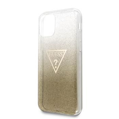 Изображение Guess Apple iPhone 11 Pro Solid Glitter Cover Gold