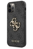 Изображение GUHCP12L4GMGGR Guess PU 4G Metal Logo Case for iPh