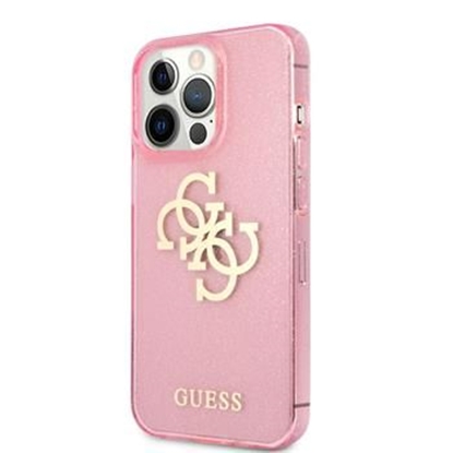 Изображение Guess Apple iPhone 13 Pro Full Glitter Case Pink