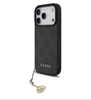 Picture of Guess Apple iPhone 17 Pro Tone on Tone 4G Charm Case Gray