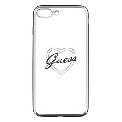 Изображение Guess Apple iPhone 7 Plus / 8 Plus Apple Heart TPU Case Silver