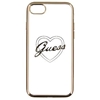 Picture of Guess Apple iPhone 7/8 Apple Heart TPU Case Gold