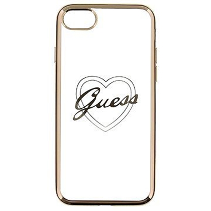 Изображение Guess Apple iPhone 7/8 Apple Heart TPU Case Gold