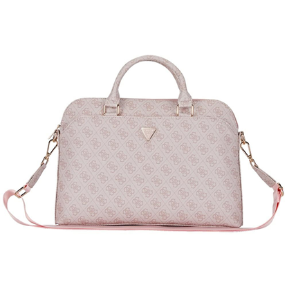 Изображение Guess PU 4G Triangle Logo Computer Bag 13/14/15" / Pink