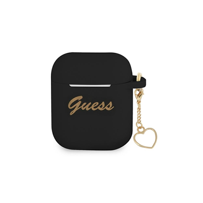 Изображение Guess case for Airpods | Airpods 2 GUA2LSCHSK blac