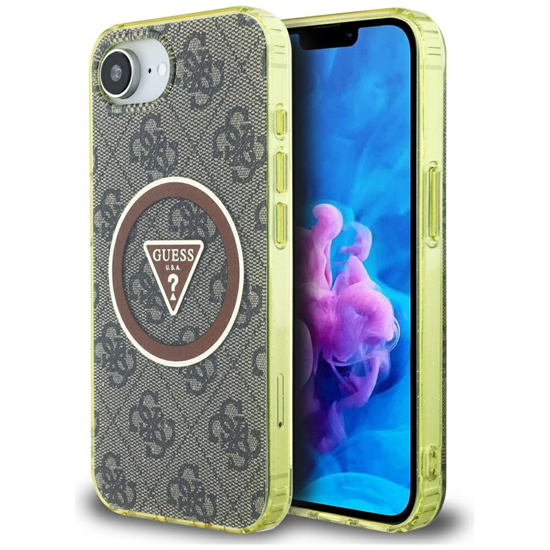 Изображение Case Guess IML Metal Glitter 4G Circle   Triangle 
