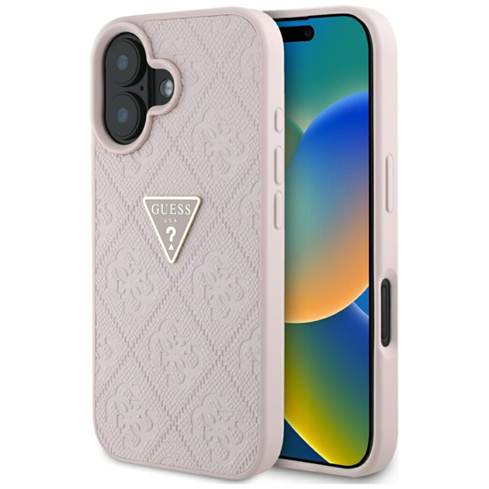 Изображение Etui Guess Hot Stamp 4G Pattern Triangle  Metal Lo