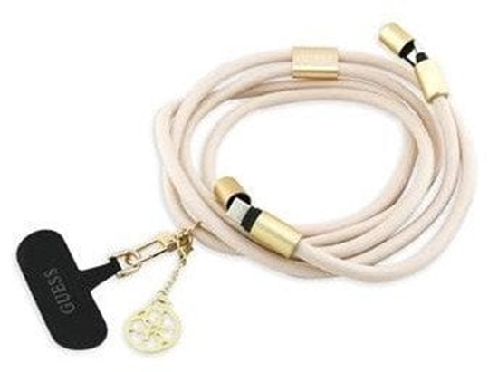 Picture of Guess GUCCUCNY4GDE Crossbody Strap 4G Charm with Charging cable USB-C / USB-C