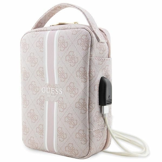 Picture of Guess Bag GUHBP4RPSP Organizer pink|pink 4G Printe