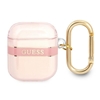 Picture of Guess TPU Printed Stripe Case for Airpods 1|2 Pink